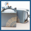 Factory Customized Cake Box with Paper Handle (CMG-cake box-013)